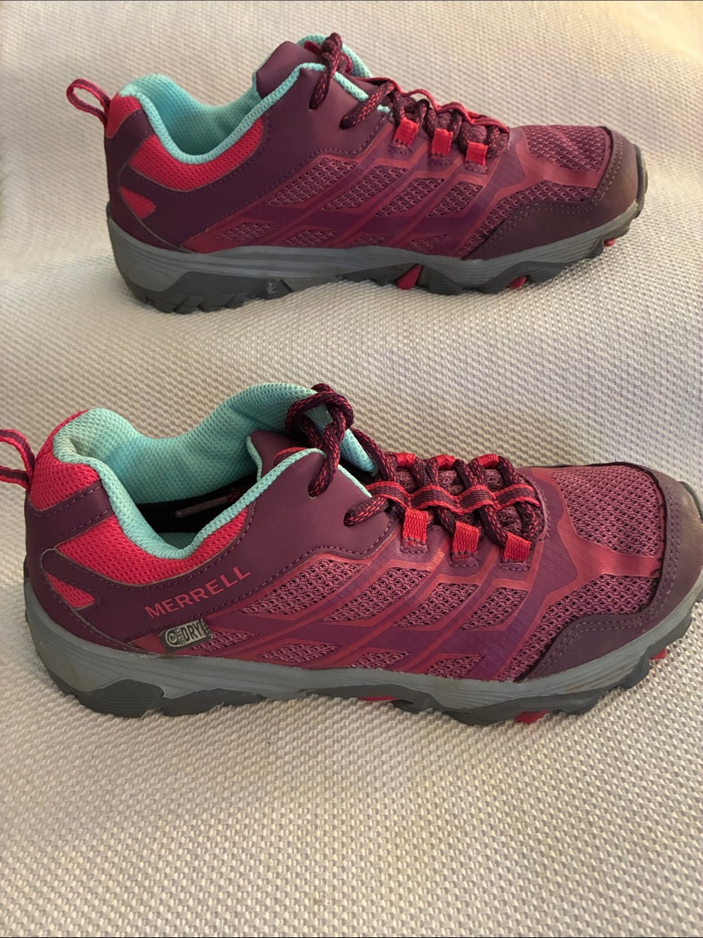 Merrell Women's Burgundy Mint Trail-running Sneakers